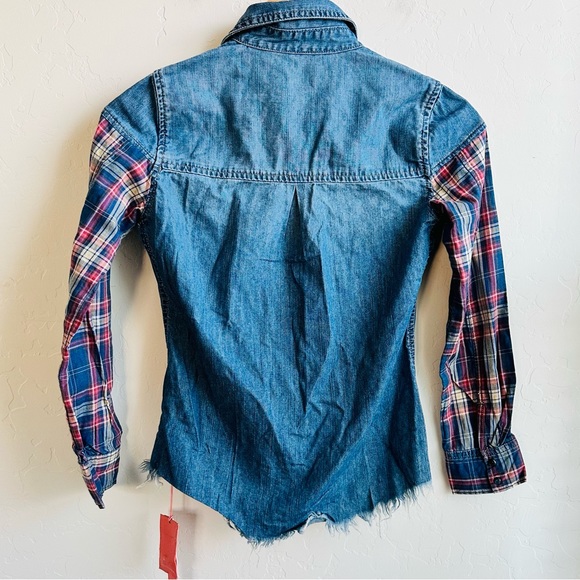 Blank NYC Denim Button Size M - Picture 3 of 11